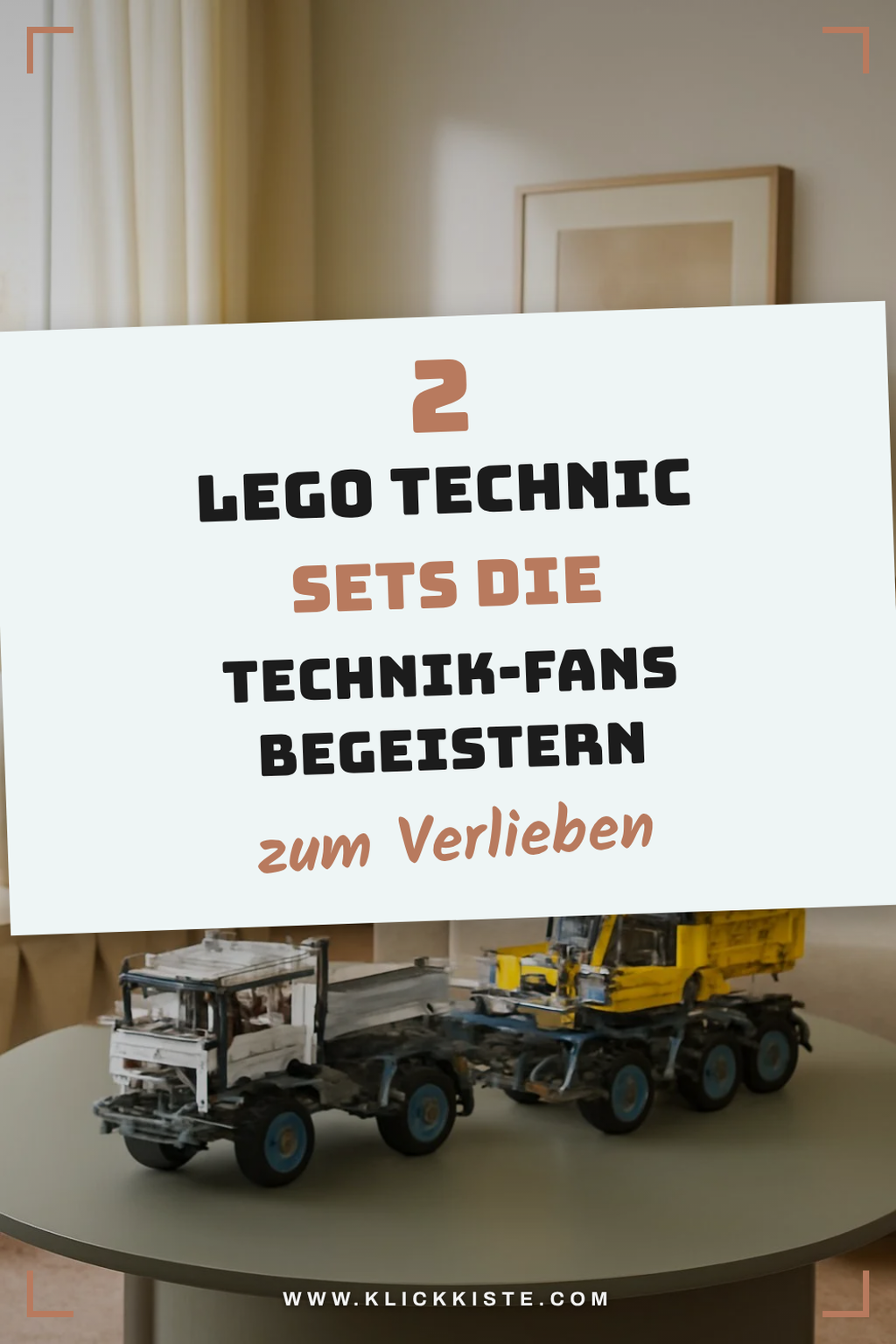 Die besten LEGO Technic Sets für Technik-Fans
