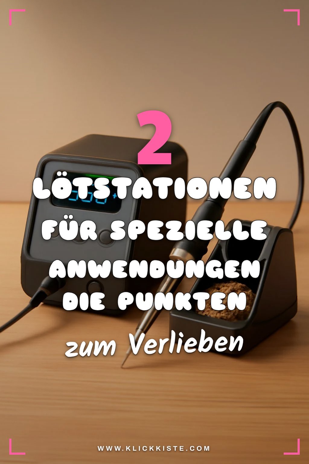 Lötstationen für spezielle Anwendungen
