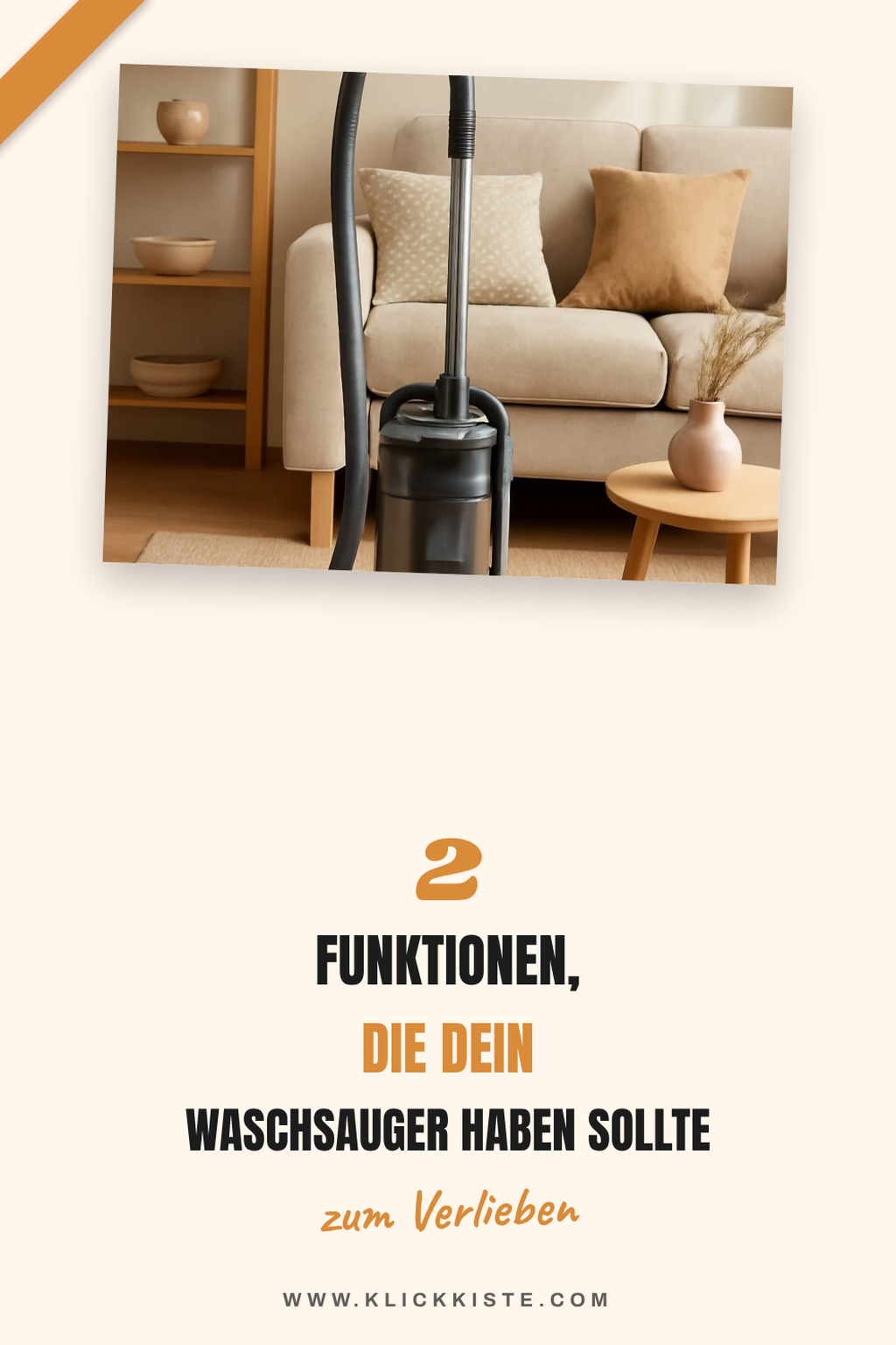 Die besten Funktionen von Waschsaugern