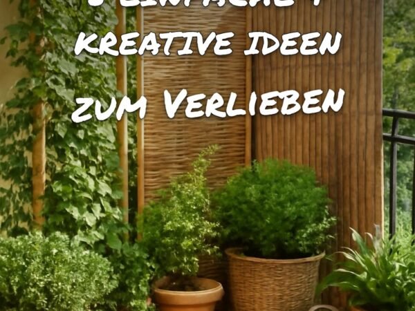 DIY-Balkon-Sichtschutz: 5 einfache + kreative Ideen zum Umsetzen