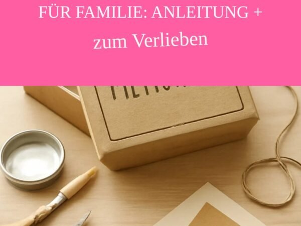 DIY Erinnerungsbox für die Familie: Anleitung + Bastel-Tipps