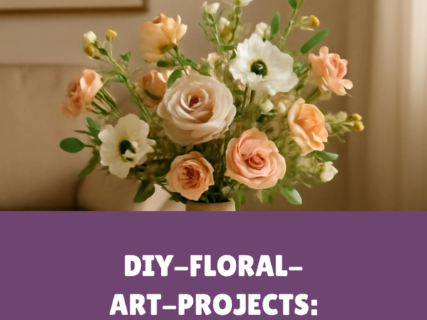 DIY-Floral-Art-Projects: Blumenkunst leicht gemacht — 9 Anleitungen