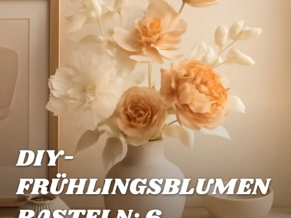 DIY-Frühlingsblumen basteln: 6 einfache Ideen für Zuhause