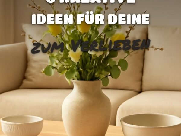 DIY-Frühlingsvasen: 6 kreative Ideen für deine Frühlingsdeko