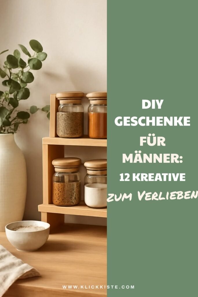 Diy Geschenke für Männer: 12 kreative Ideen zum Selbermachen