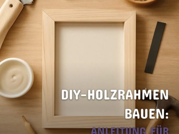DIY-Holzrahmen bauen: Anleitung für einfache Bilderrahmen Schritt für Schritt