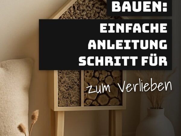 DIY-Insektenhotel bauen: Einfache Anleitung Schritt für Schritt