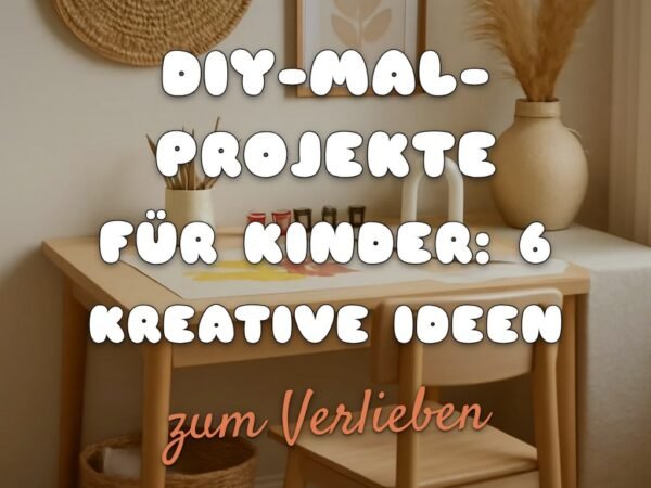 DIY-Mal-Projekte für Kinder: 6 kreative Ideen für zuhause