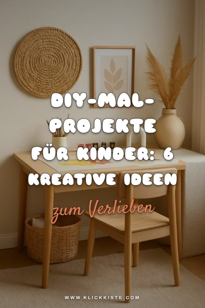 DIY-Mal-Projekte für Kinder: 6 kreative Ideen für zuhause