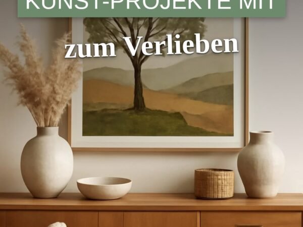 DIY mit Kindern: 1 Kunst-Projekte mit Naturmaterialien