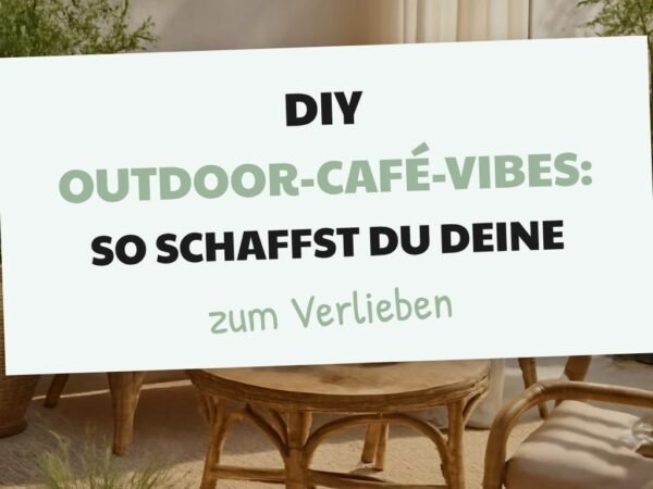 DIY Outdoor-Café-Vibes: So schaffst du deine Wohlfühl-Oase im Garten