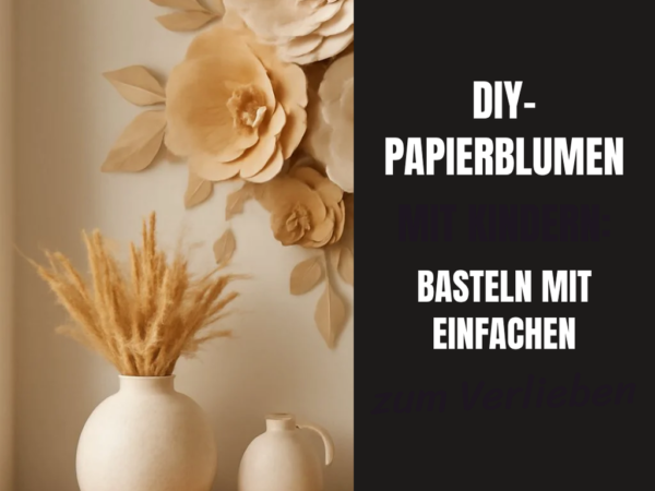 DIY-Papierblumen mit Kindern: Basteln mit einfachen Materialien