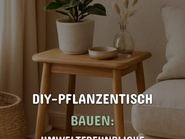 DIY-Pflanzentisch bauen: Umweltfreundliche Anleitung mit Material-Liste