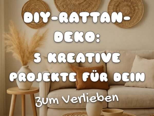 DIY-Rattan-Deko: 5 kreative Projekte für dein Zuhause