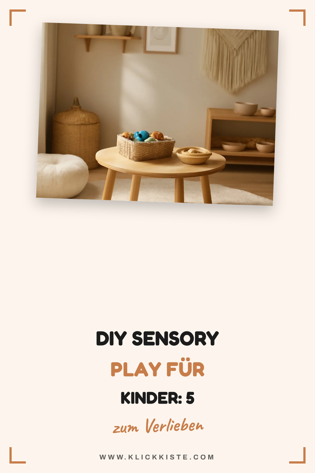 DIY Sensory Play für Kinder: 5 kreative Ideen für zuhause