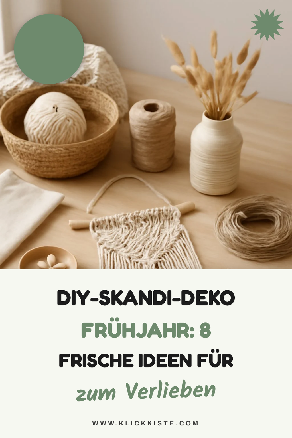 DIY-Skandi-Deko Frühjahr: 8 frische Ideen für dein Zuhause