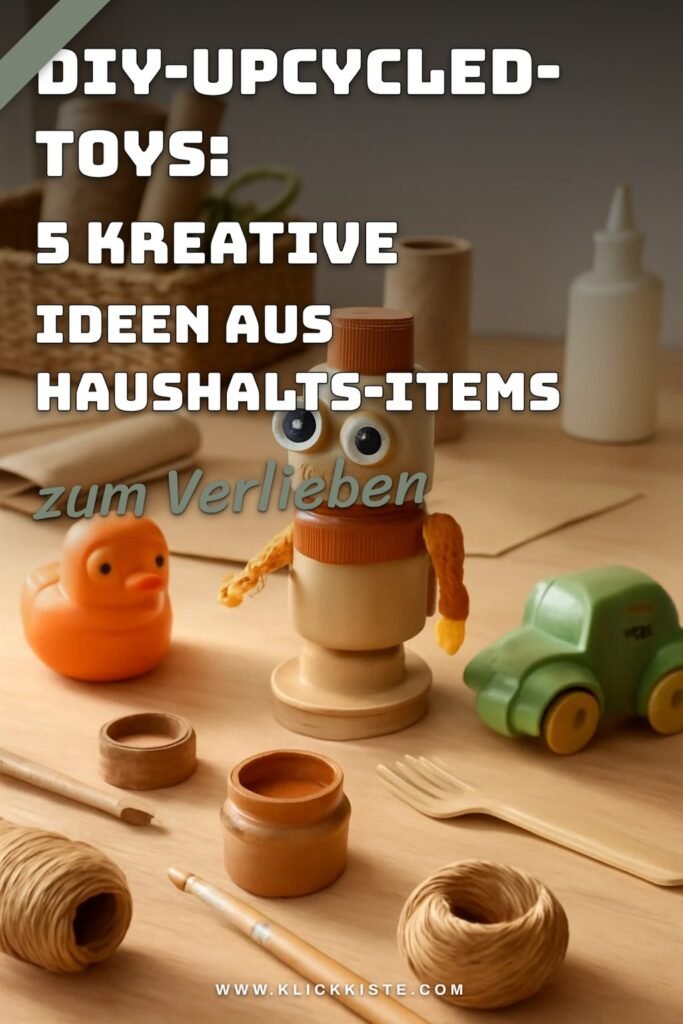 DIY-Upcycled-Toys: 5 kreative Ideen aus Haushalts-Items