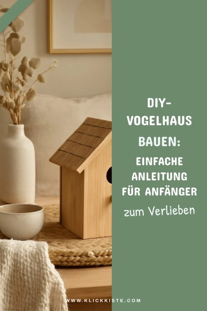 DIY-Vogelhaus bauen: Einfache Anleitung für Anfänger