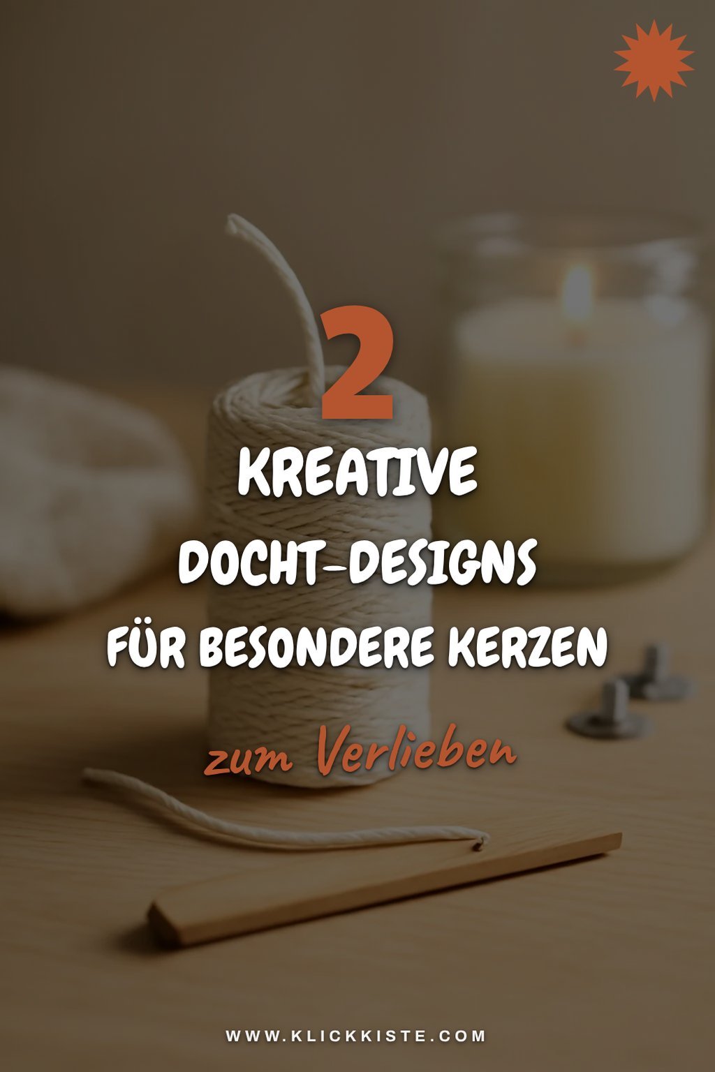 Innovative Docht-Designs für besondere Anlässe