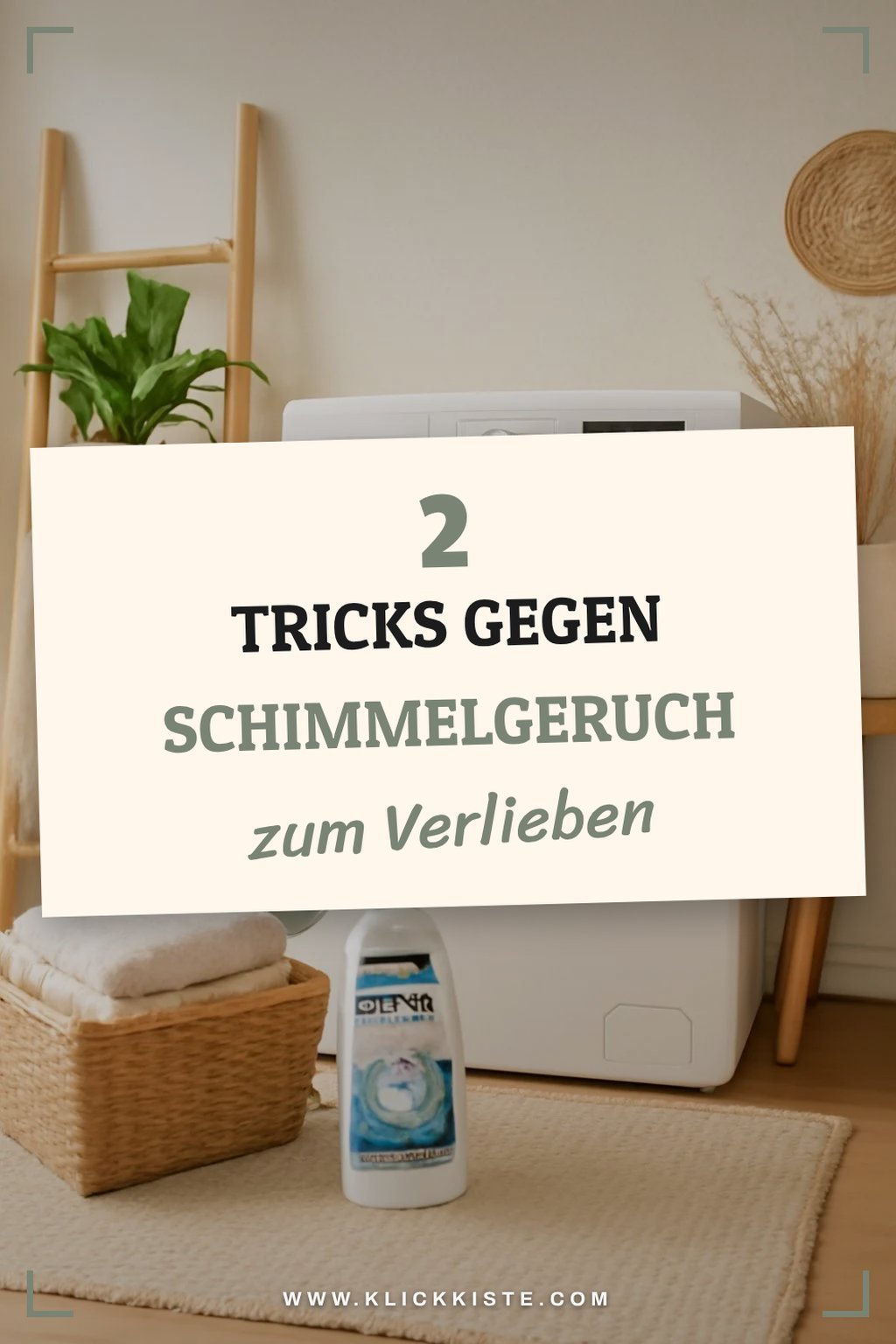 Vermeidung von Schimmel in der Waschmaschine