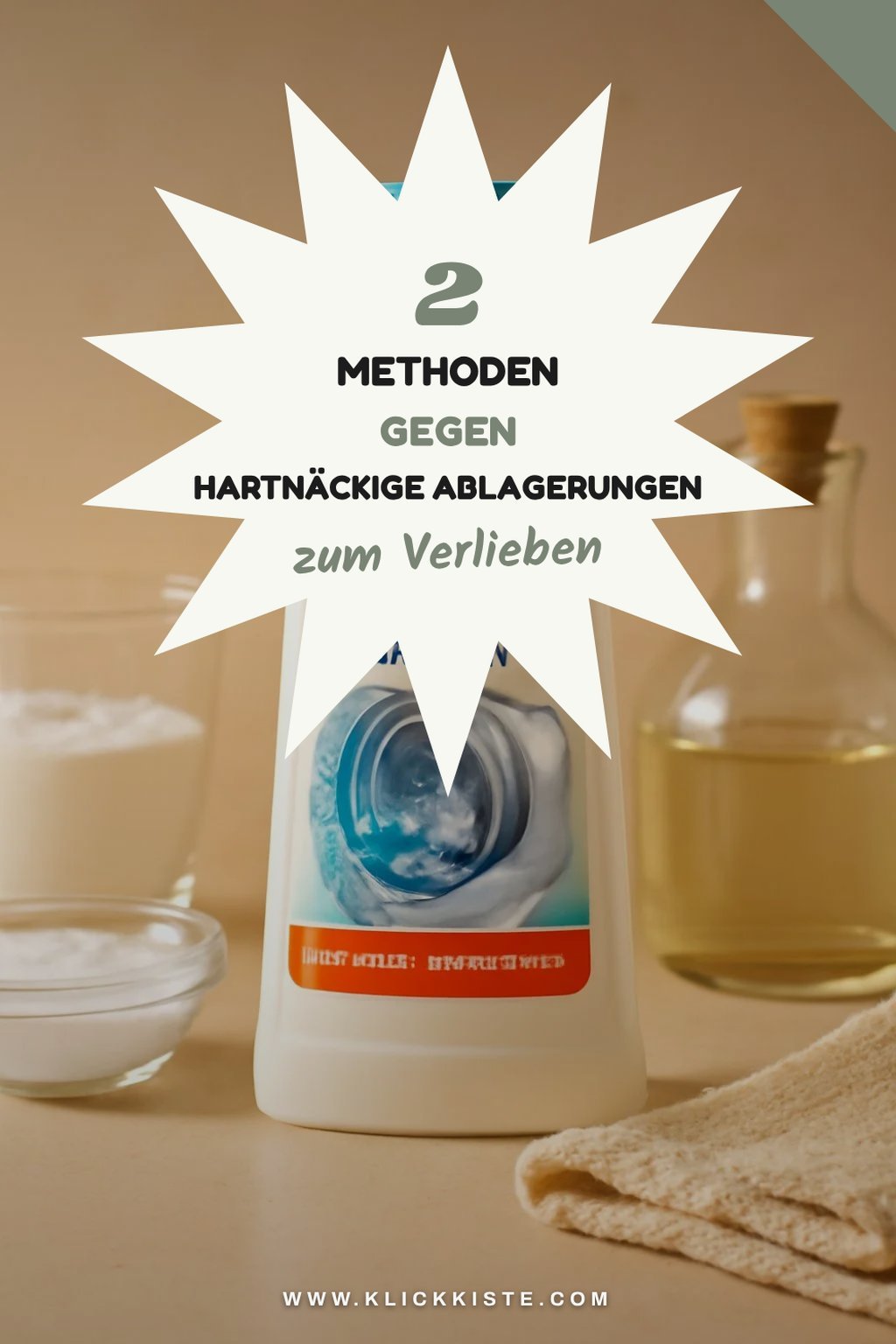 Effektive Reinigung für hartnäckige Ablagerungen