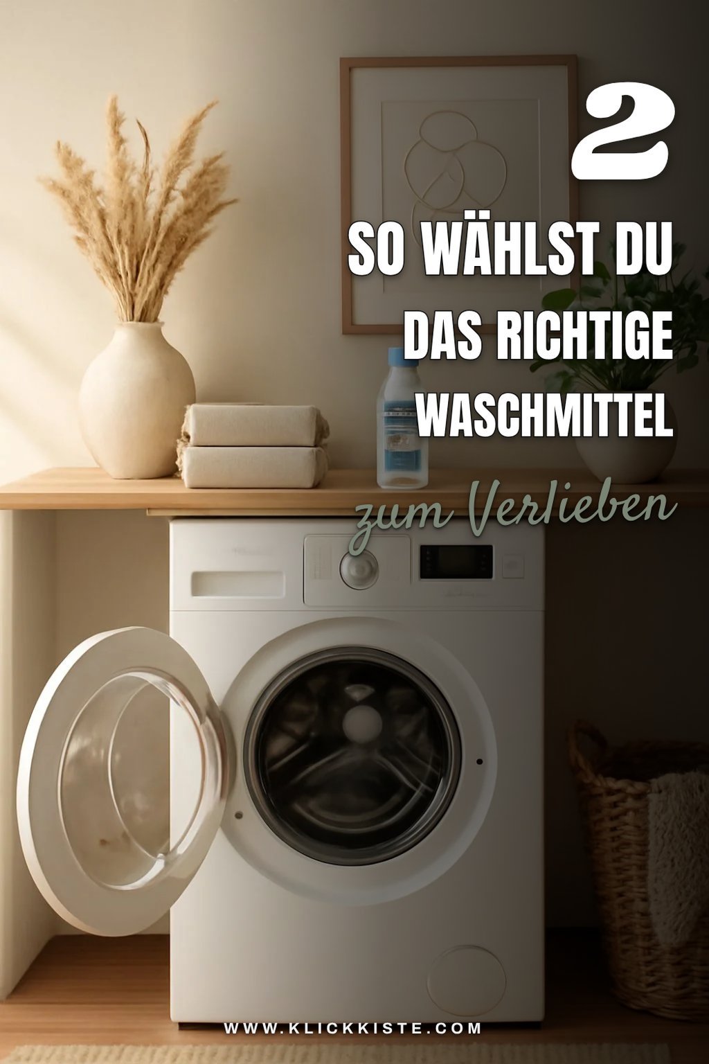 Die Rolle des richtigen Waschmittels