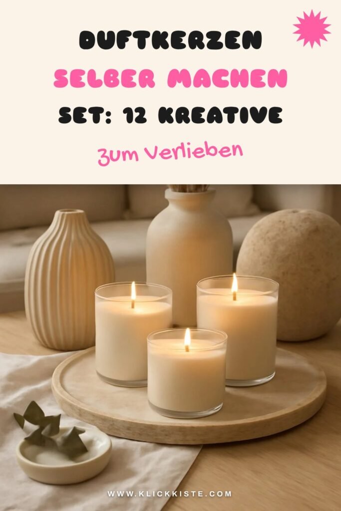 Duftkerzen Selber Machen Set: 12 kreative Ideen zum Selbermachen