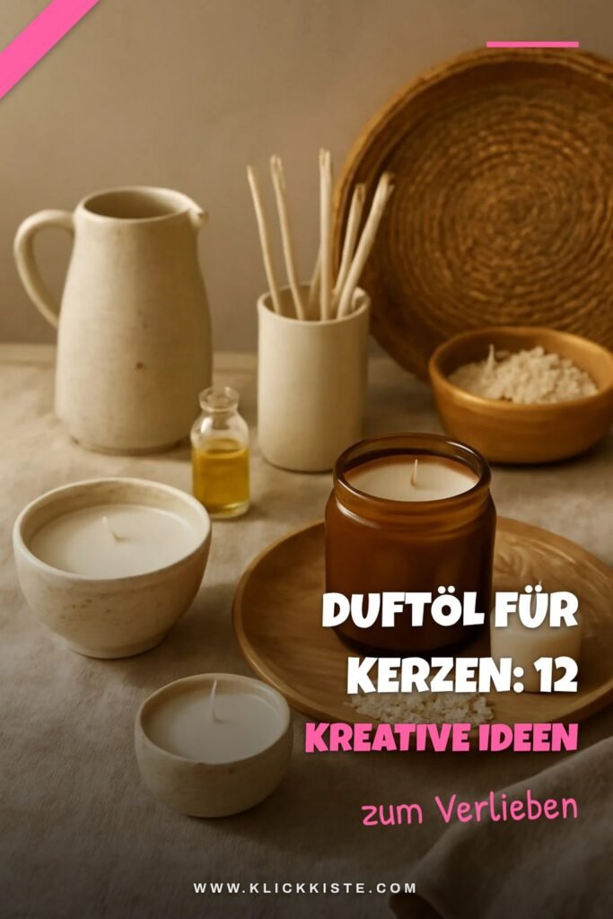 Duftöl für Kerzen: 12 kreative Ideen zum Selbermachen