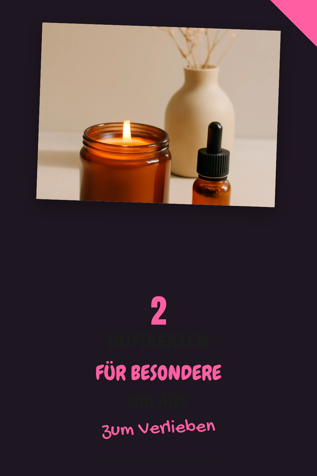 Duftkerzen für besondere Anlässe