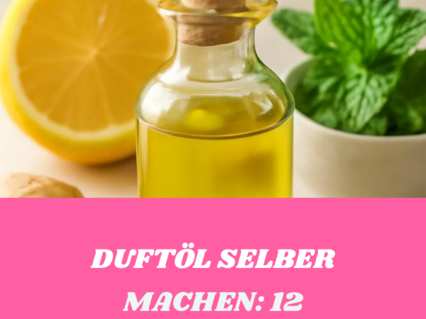Duftöl Selber Machen: 12 kreative Ideen zum Selbermachen