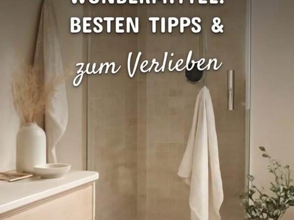 Duschkabine Entkalken Wundermittel: Die besten Tipps & Hausmittel