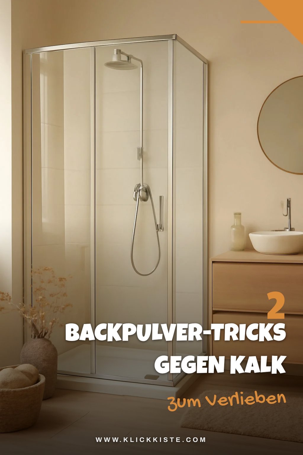 Backpulver für die gründliche Reinigung