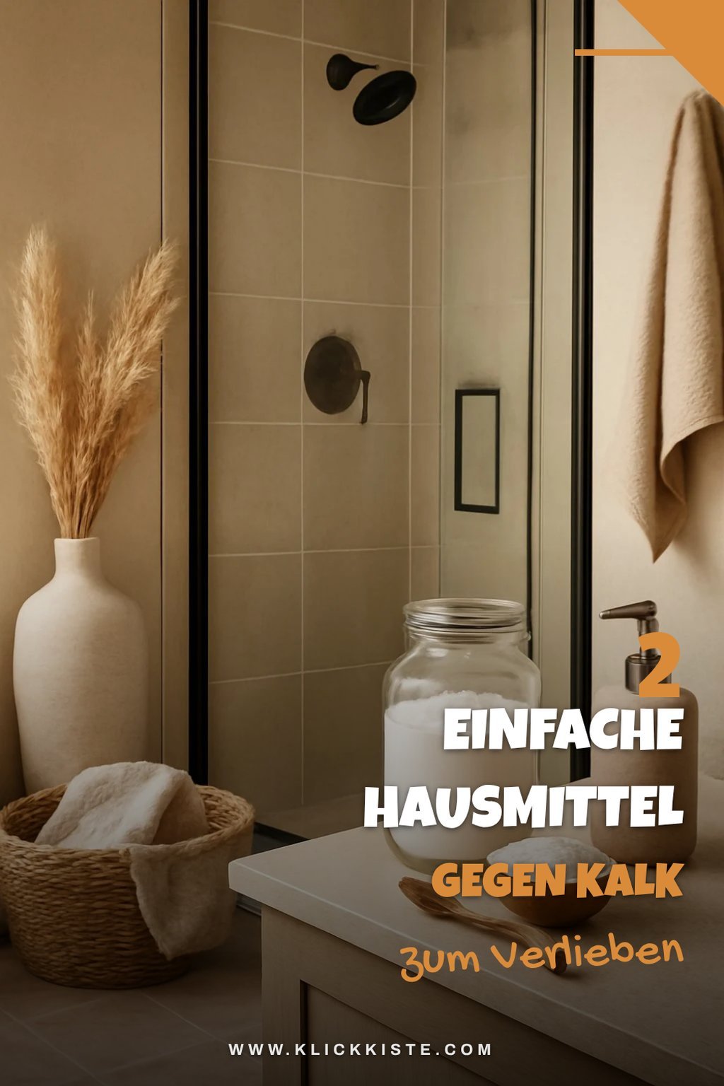 Einfache Hausmittel gegen Kalkablagerungen