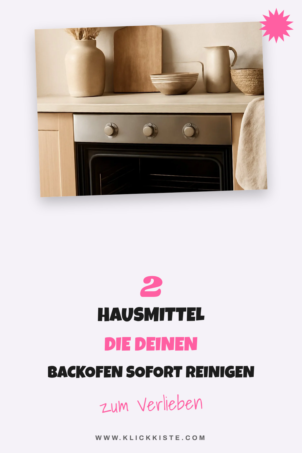 Hausmittel für eingebrannte Rückstände