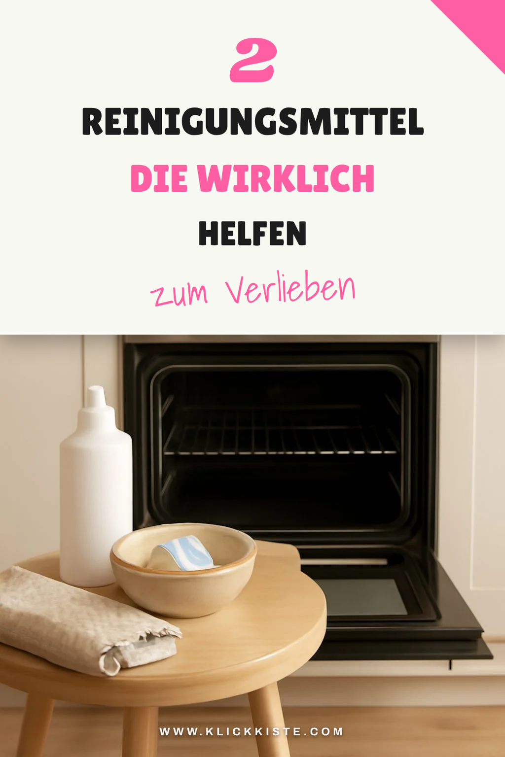Die besten Reinigungsmittel für den Backofen