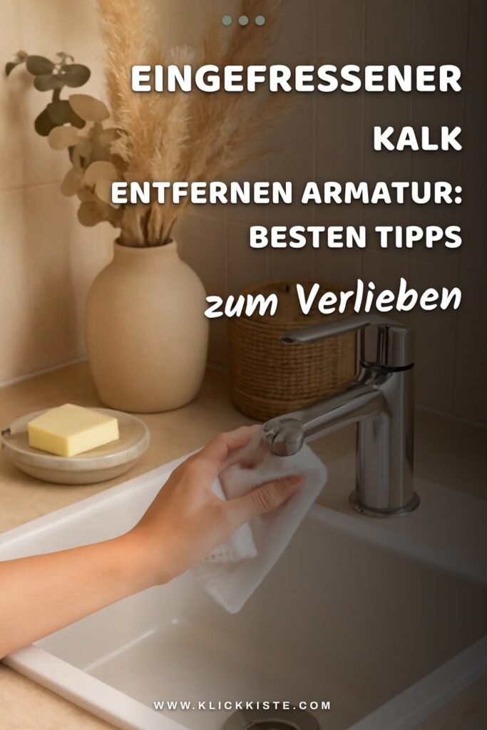 Eingefressener Kalk Entfernen Armatur: Die besten Tipps & Hausmittel