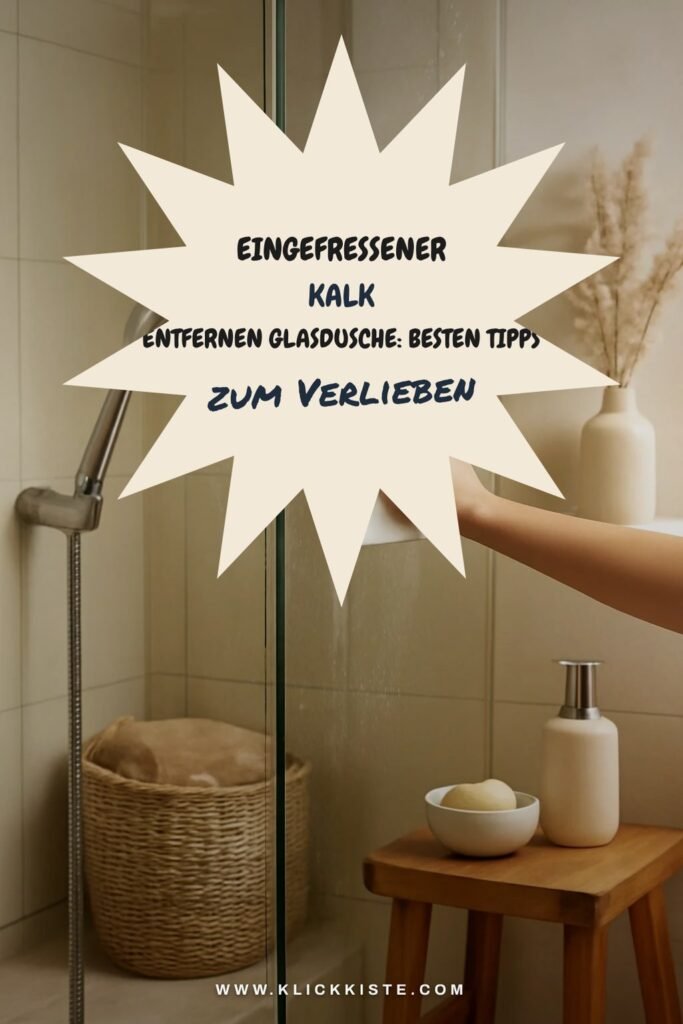 Eingefressener Kalk Entfernen Glasdusche: Die besten Tipps & Hausmittel