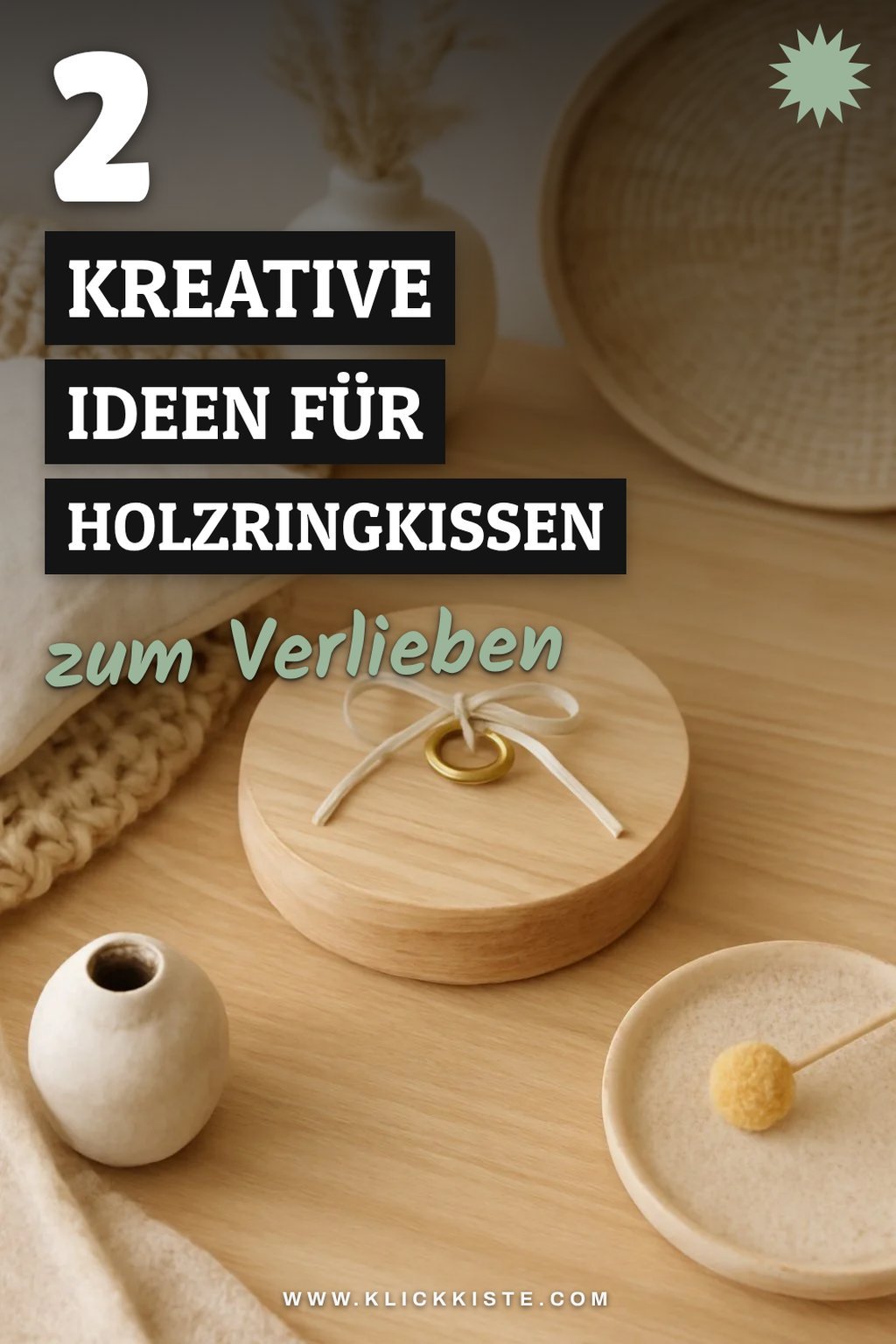 Kreative Gestaltungsideen für Holzringkissen