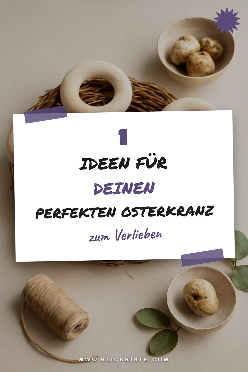 So gestaltest du den perfekten Osterkranz in 5 Schritten