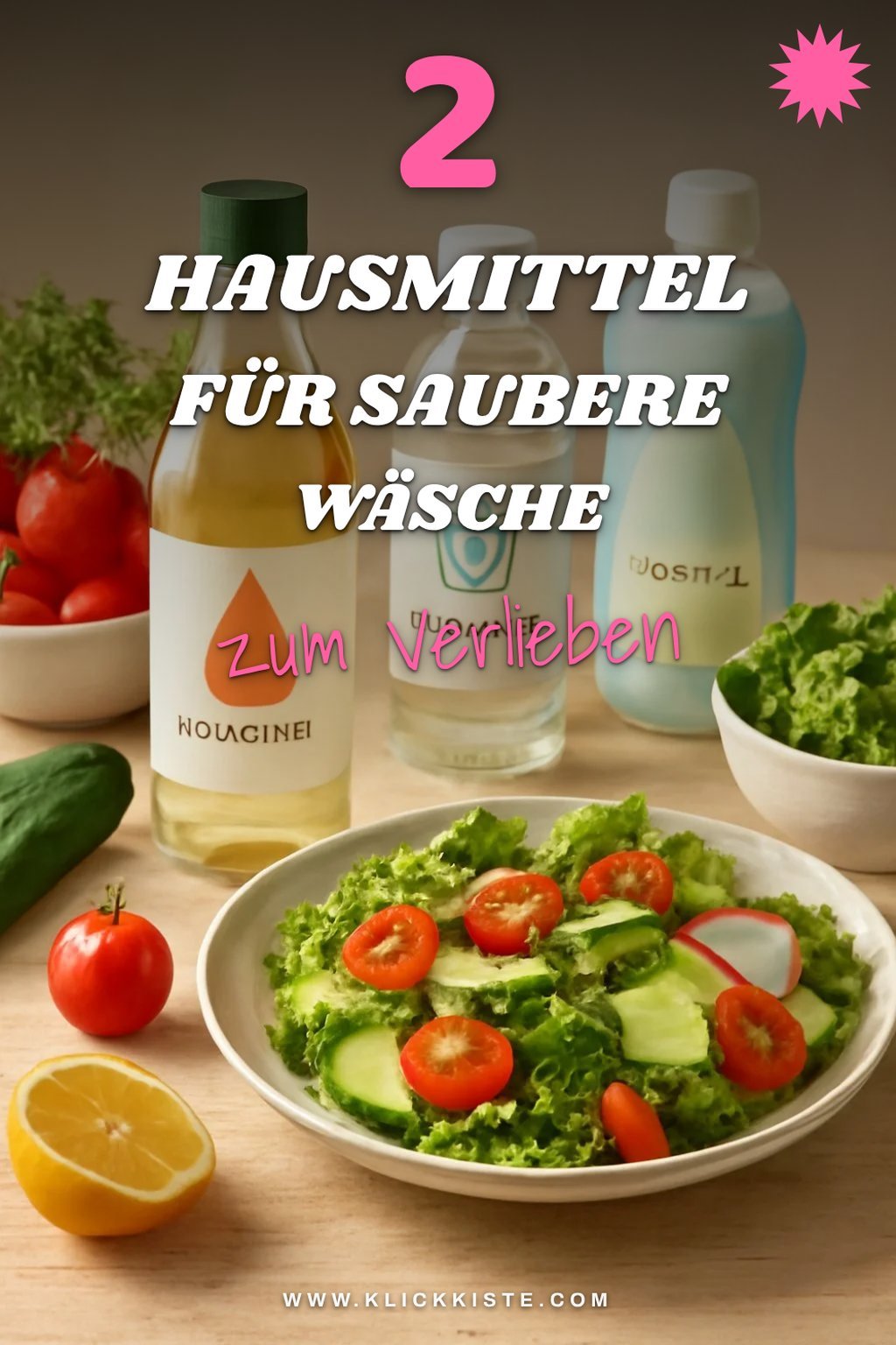 Die besten Hausmittel für die Waschmaschine