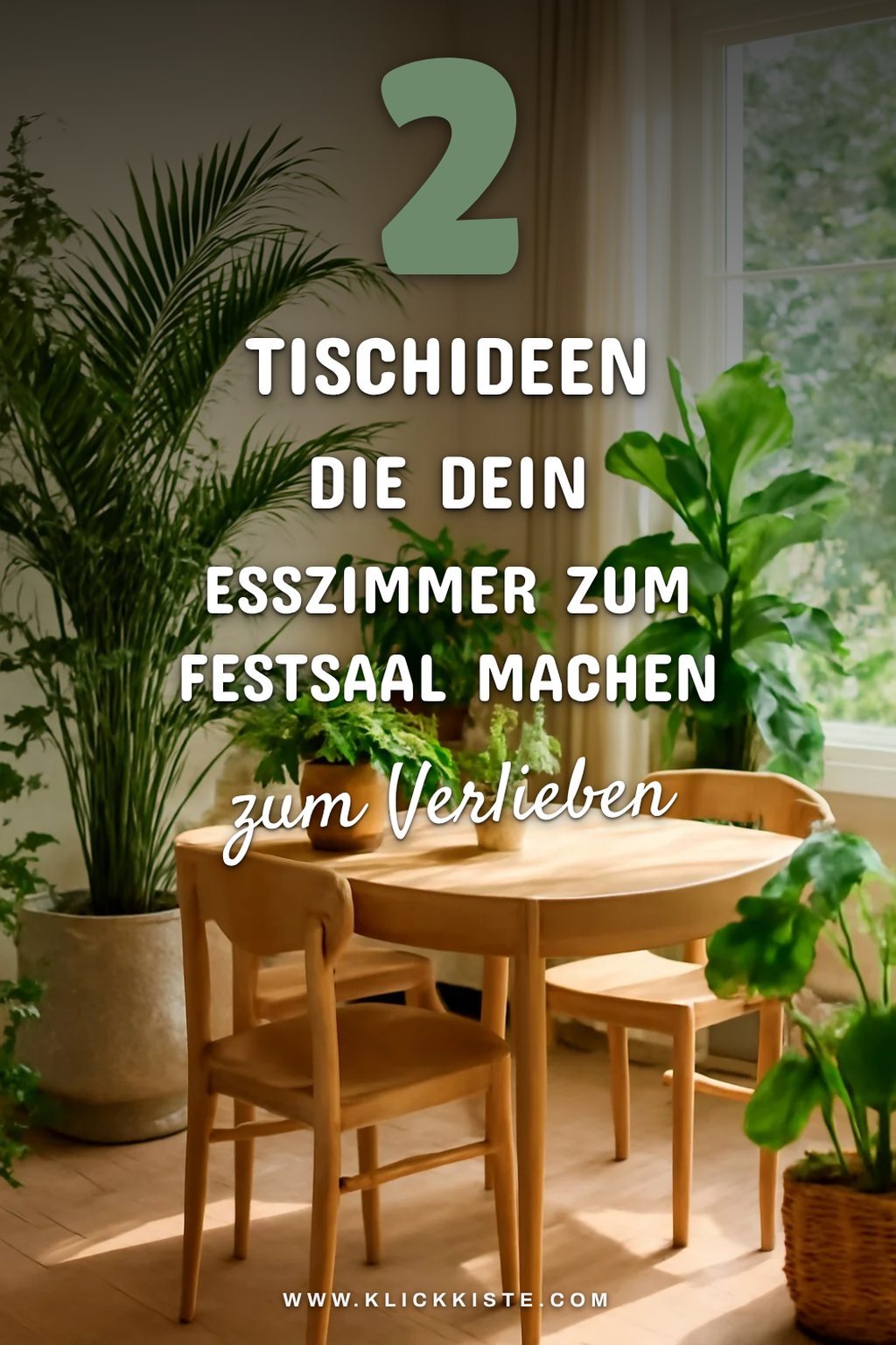 Tischdekoration für besondere Anlässe