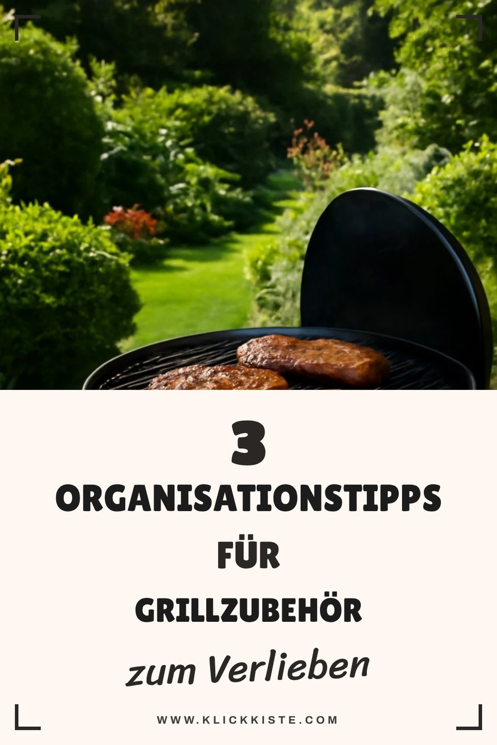 Schluss mit der Unordnung: 3 praktische Grill-Organisationshilfen
