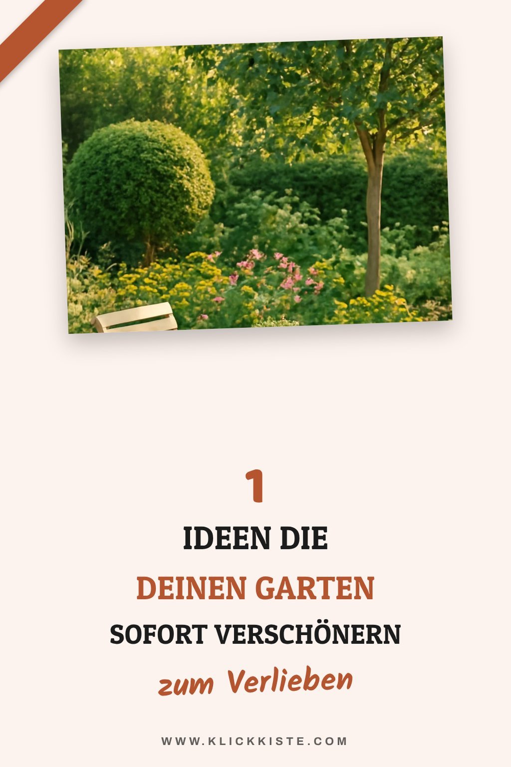 So verleihst du deinem Garten mit einfachen Deko-Ideen neuen Glanz