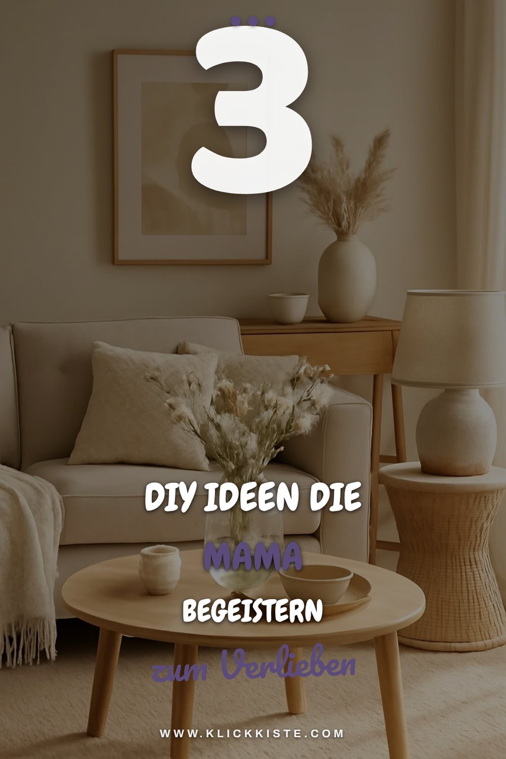 Entdecke 3 kreative DIY-Geschenkideen für Mama!