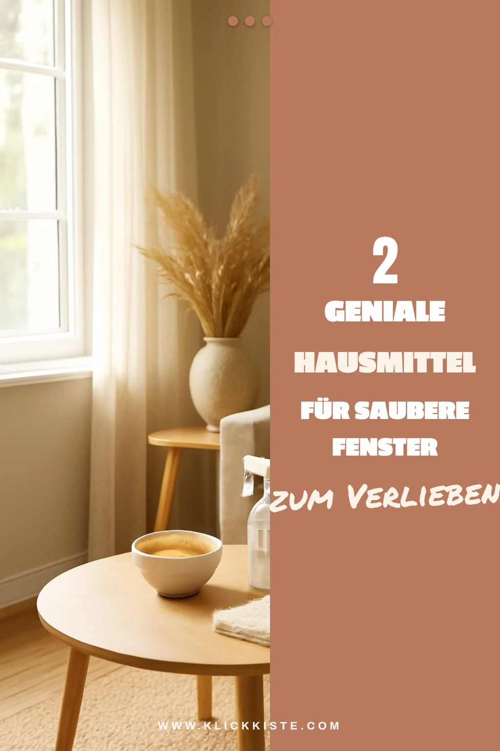 Diese Hausmittel machen Fensterputzen einfacher