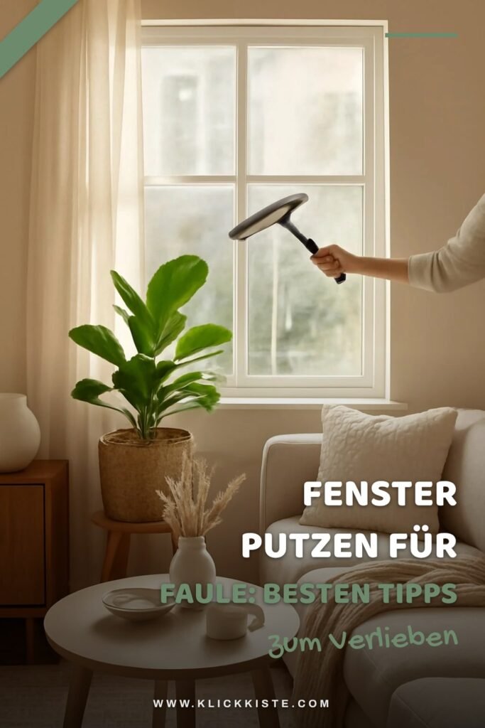 Fenster Putzen für Faule: Die besten Tipps & Hausmittel