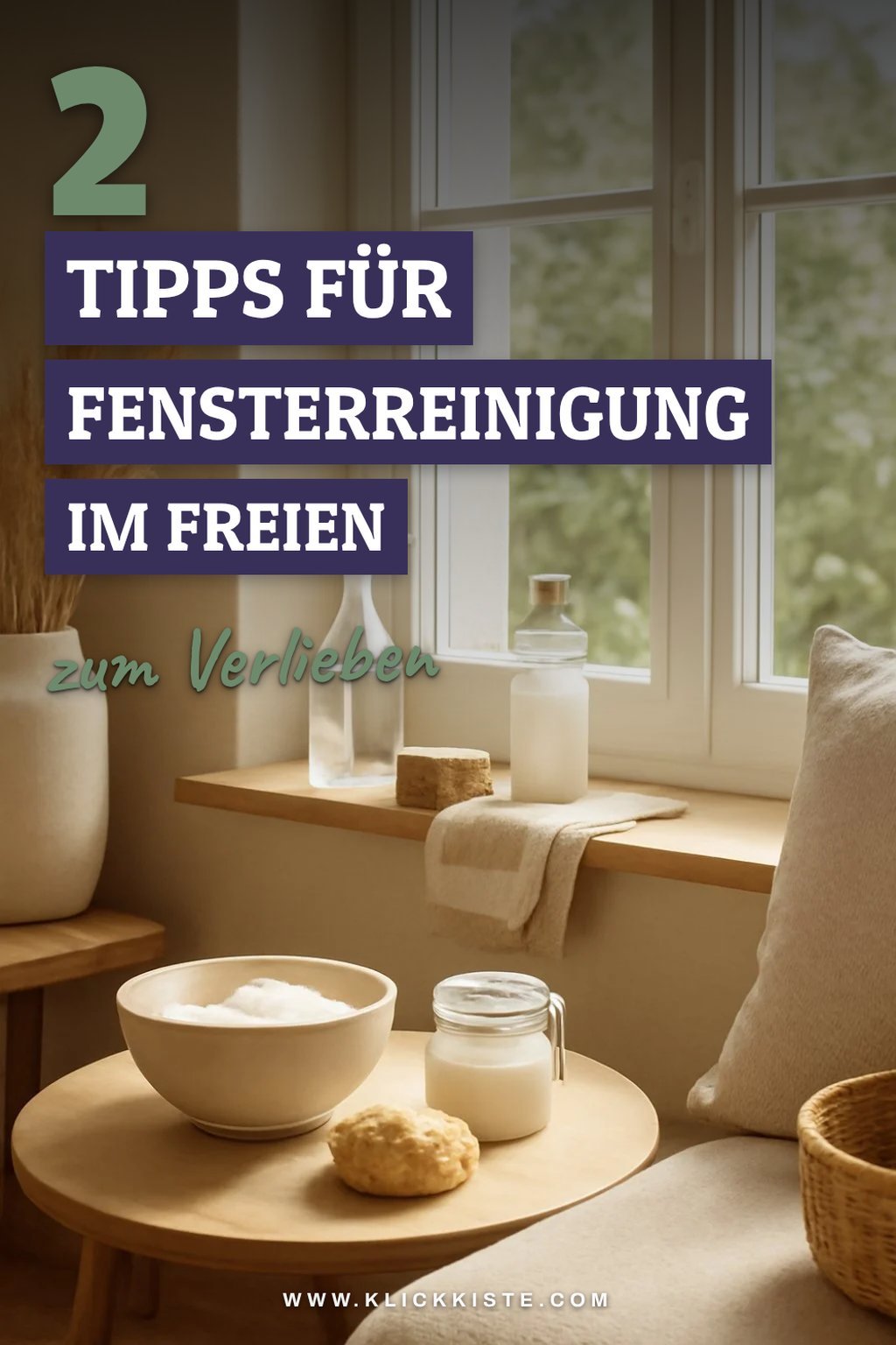 Tipps für die Fensterreinigung im Freien