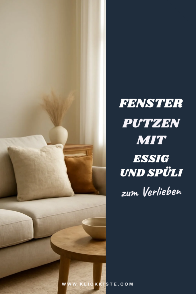 Fenster Putzen mit Essig und Spüli: Die besten Tipps & Hausmittel