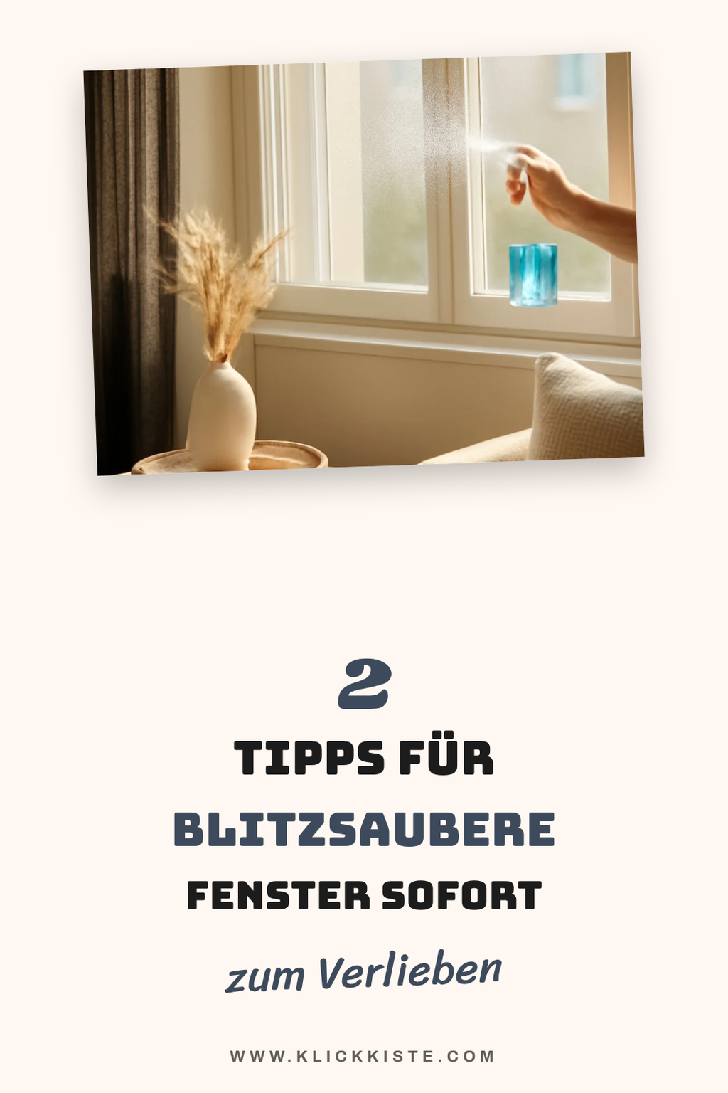 So reinigst du deine Fenster blitzschnell mit Klarspüler