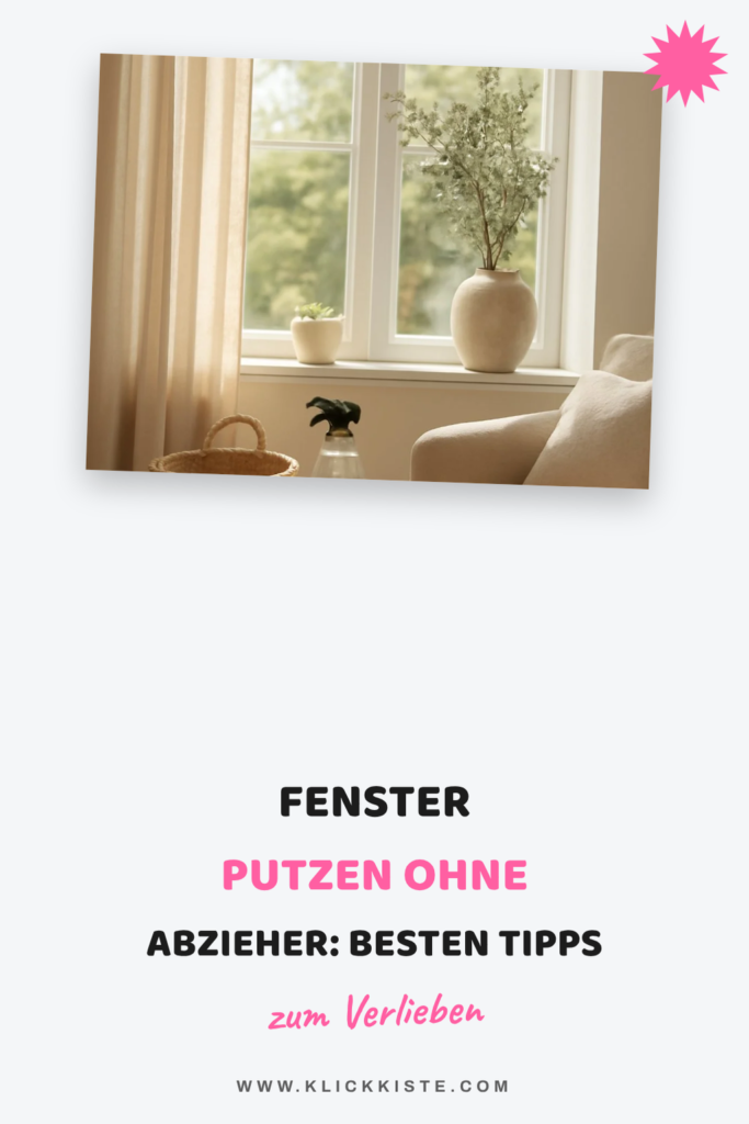 Fenster Putzen ohne Abzieher: Die besten Tipps & Hausmittel
